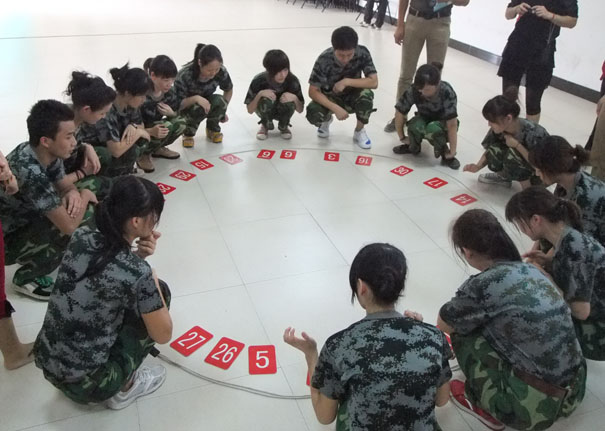 沈阳拓展培训项目--极速60秒游戏简介